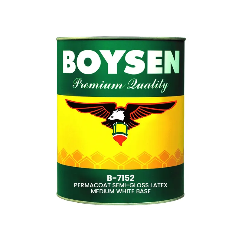 BOYSEN PAINT B7152 SEMI-GLOSS LATEX PERMACOAT MEDIUM